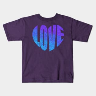 Love in heart shape Kids T-Shirt